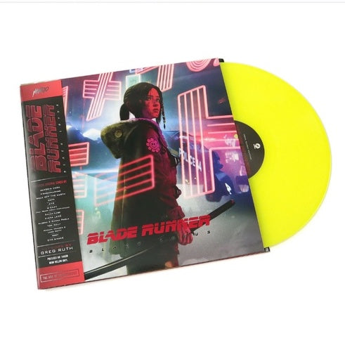 Blade Runner OST - Black Lotus 140GM, Neon Yellow Mondo LP Vinyl Brand New