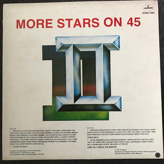 More Stars on 45 LP, New Mint, ABBA