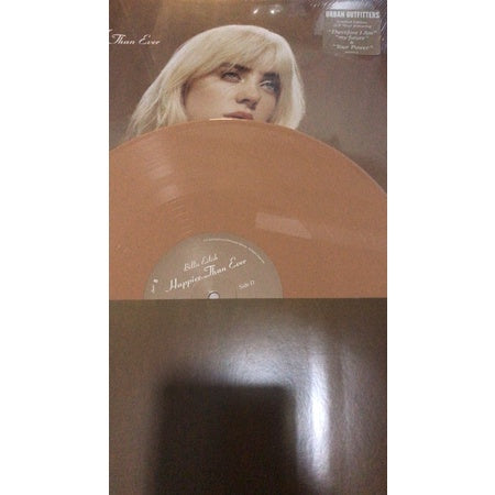 Billie Eilish - Happier Than Ever LP, brown Colour LP UO version, made in France
