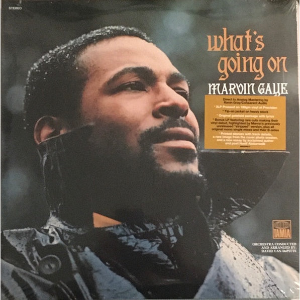 Marvin Gaye – What's Going On, 50th Anniversary,180 Gram, 2LP Gatefold, Brand New