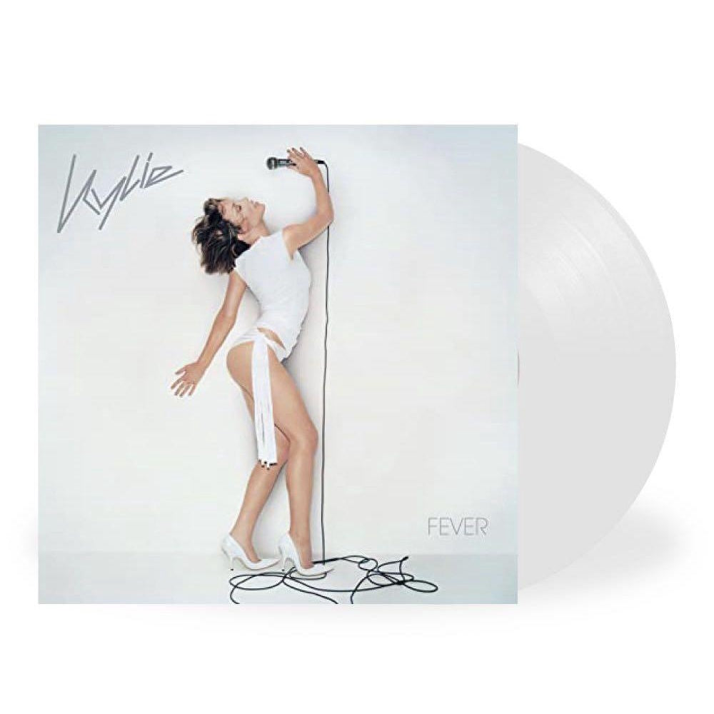 Kylie Minogue - Fever 20th Anniversary LP VINYL White Coloured with Print