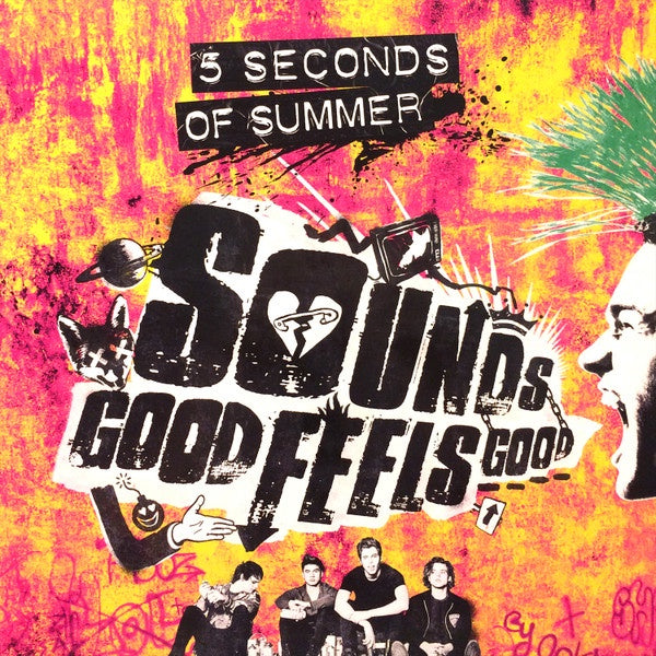 5 Seconds Of Summer – Sounds Good Feels Good, LP, Brand New
