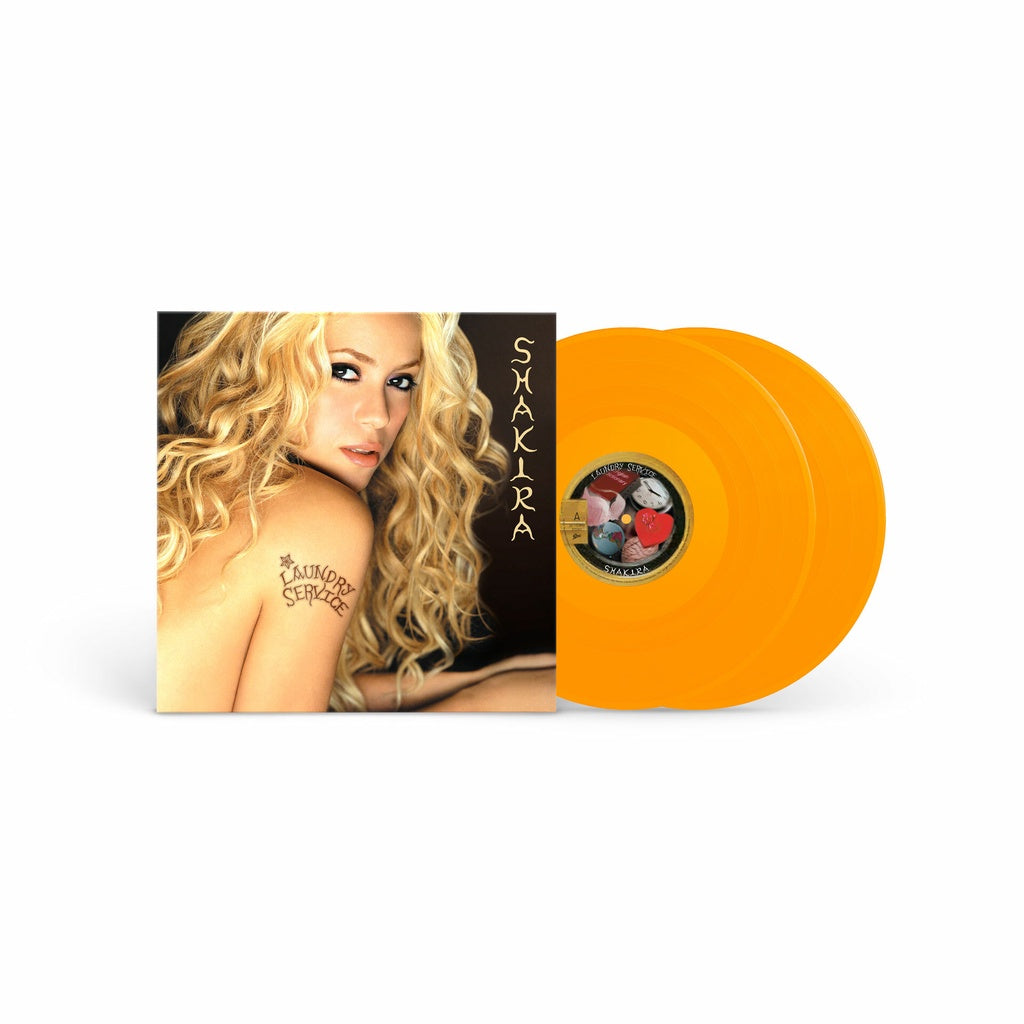 Shakira - Laundry Service VINYL 20th Anniversary Double LP, Opaque Yellow Vinyl