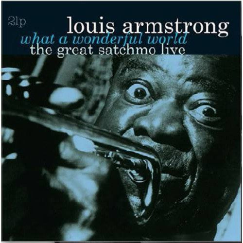 Louis Armstrong, What A Wonderful World, The Great Satchmo Live LP, Vinyl, Brand New Sealed Copy Ready Stock