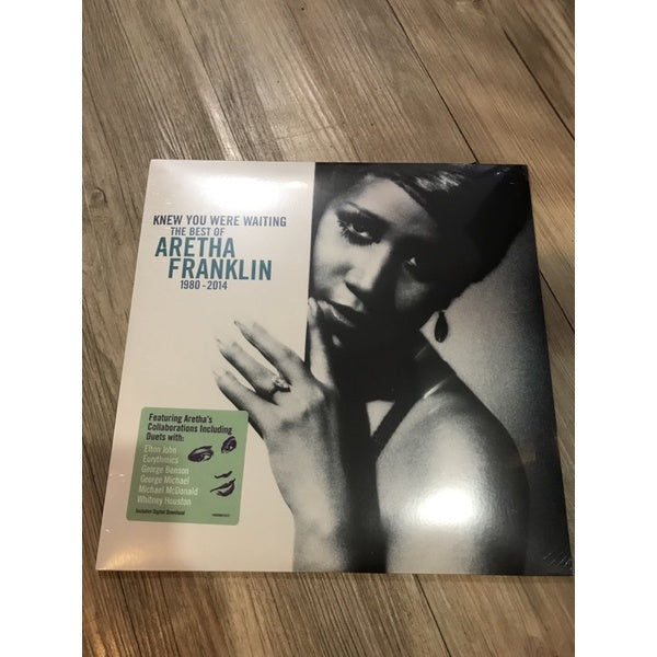 Aretha Franklin - Best of LP; Knew You Were Waiting, 1980-2014 Elton John, George Michael Whitney Houston, george benson