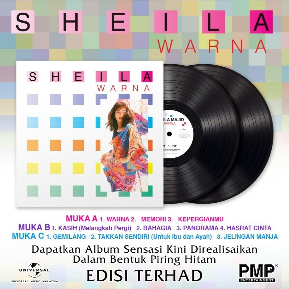 Sheila Majid - Warna, 2LP, Gatefold, Brand New
