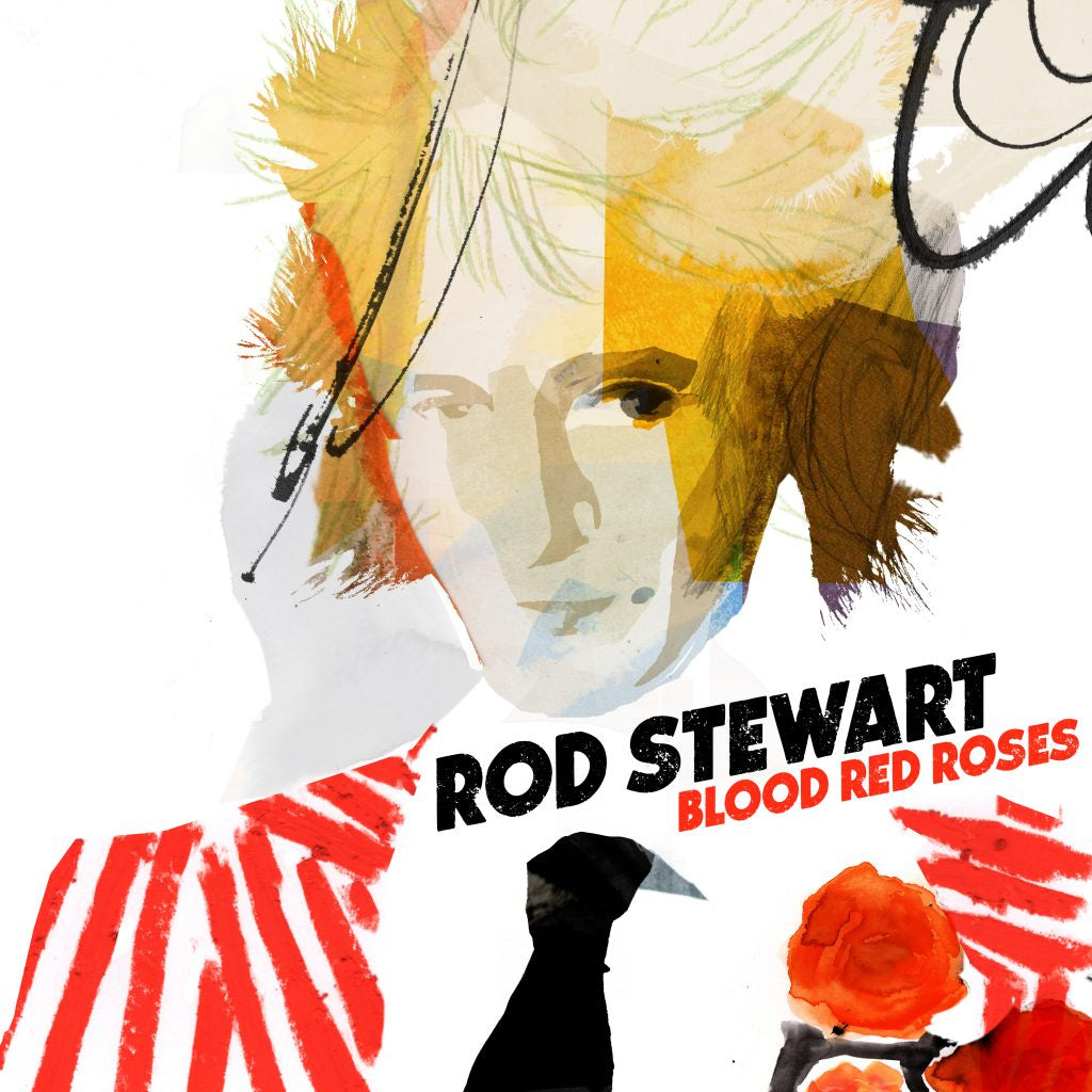 Rod Steward - Blood Red Roses LP VINYL Brand New Sealed Copy Imported Ready Stock