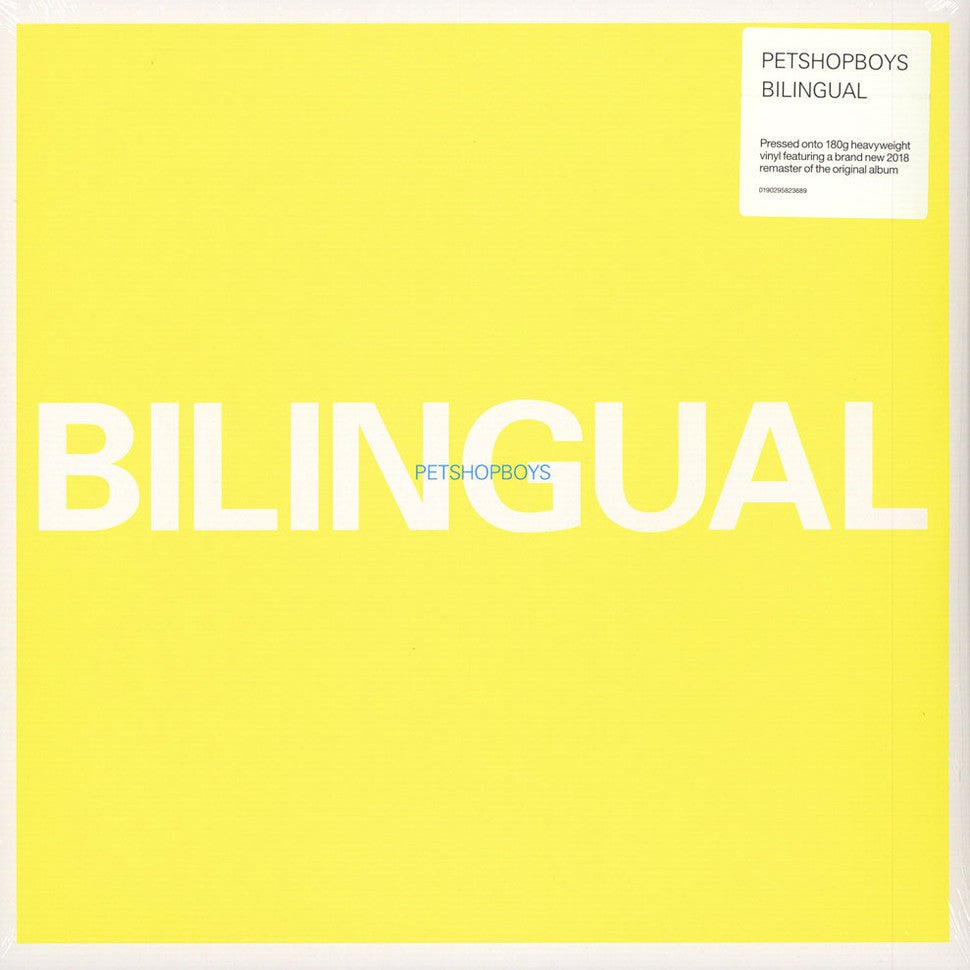 Pet shop Boys - Bilingual, LP, Brand New