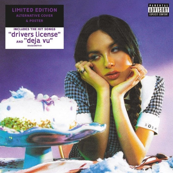 Olivia Rodrigo - Sour LP Vinyl Limited Edition Blue Coloured Brand New. With Alternative Cover