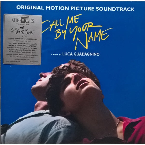 OST - Call Me By Your Name - Various Artist, 180 gram Audiophile vinyl, 2LP Gatefold Brand New