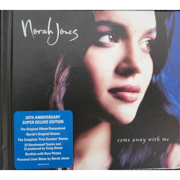 Norah Jones – Come Away With Me, 20th Anniversary Super Deluxe Edition, Remastered, 3CD, Brand New B