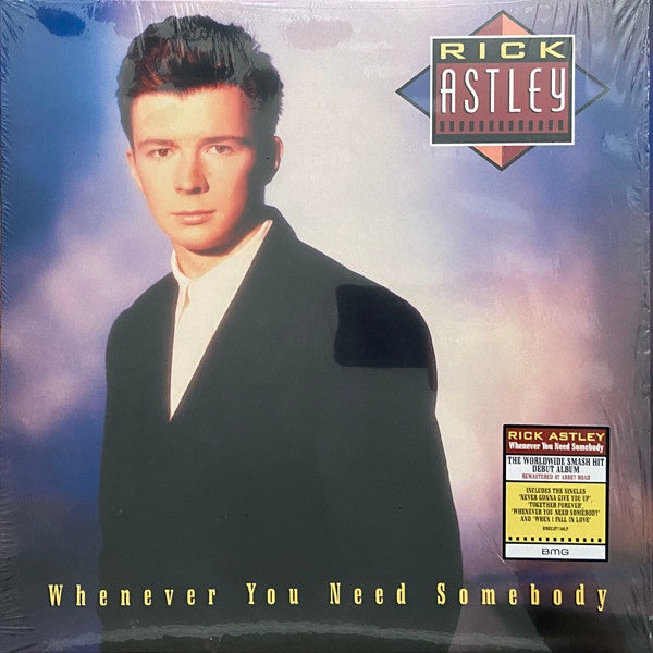 Rick Astley – Whenever You Need Somebody, LP, Brand New