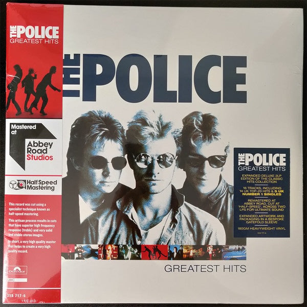 The Police – Greatest Hits, Half Speed Mastering, Mastered at Abbey Road, 180 Gram, 2LP Gatefold, Brand New