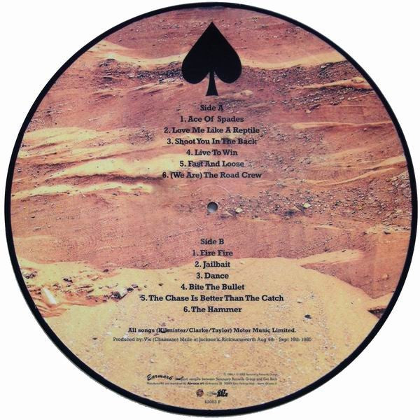 Motorhead – Ace Of Spades, LP, Brand New