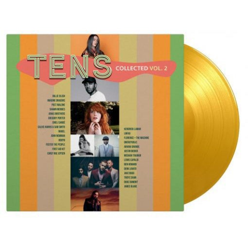 Tens Collected Vol 2 – Various Artists, 2LP, Numbered, Yellow Color Viny, Brand New