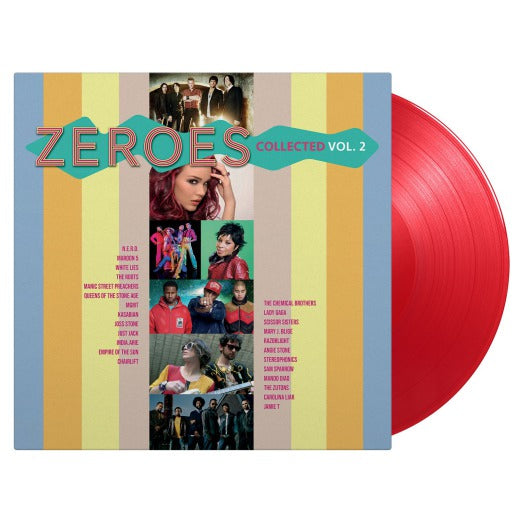 Zeroes Collected Vol. 2 -Various Artist, 2LP, Red Color Vinyl, Numbered, Brand New