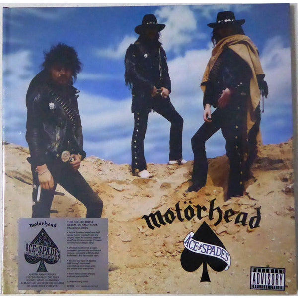 Motörhead – Ace Of Spades, 2LP, 40th Anniversary, Book Pack, Brand New