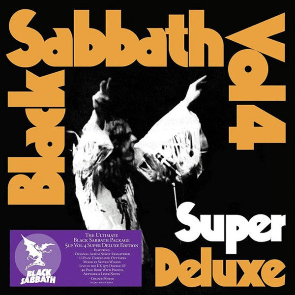 Black Sabbath – Black Sabbath Vol. 4, LP, Super Deluxe, Deluxe Edition, Brand New