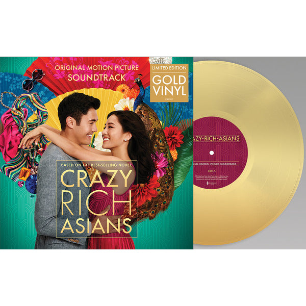 OST - Crazy Rich Asians, LP, Gold Color Vinyl, Brand New