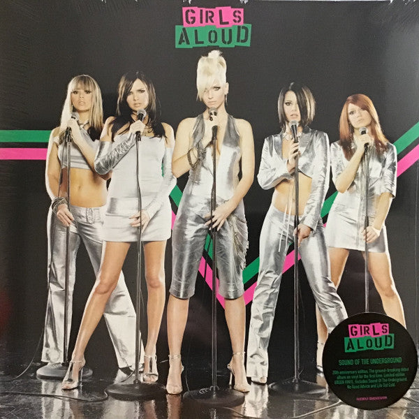 Girls Aloud – Sound Of The Underground, LP, 20th Anniversary, Green Color Vinyl, Brand New