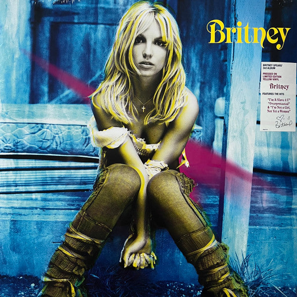 Britney Spears – Britney, LP, Yellow Color Vinyl, Brand New