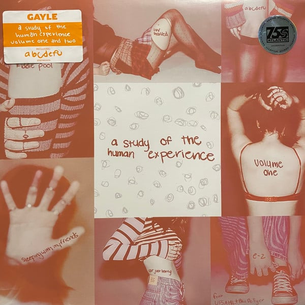 Gayle – A Study Of The Human Experience Volume One And Two, LP, Orange Color Vinyl, Brand New