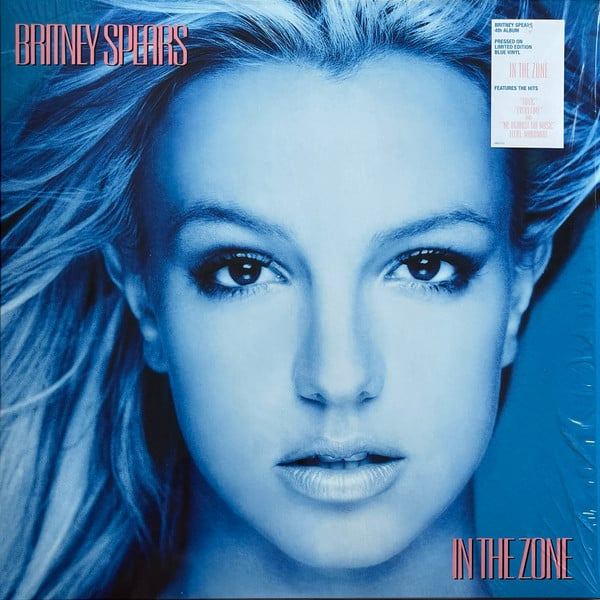Britney Spears – In The Zone, LP, Blue Color Vinyl, Brand New