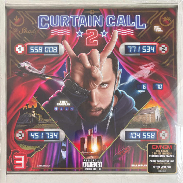 Eminem – Curtain Call 2, 2LP, Brand New, bend corner