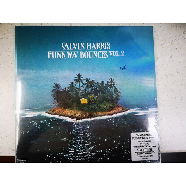 Calvin Harris – Funk Wav Bounces Vol. 2, LP, Glow In The Dark Color VInyl, Brand New