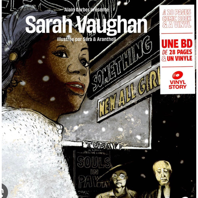 Sarah Vaughan – Swingin' Easy, LP, 28 Pages Comic Book , Brand New