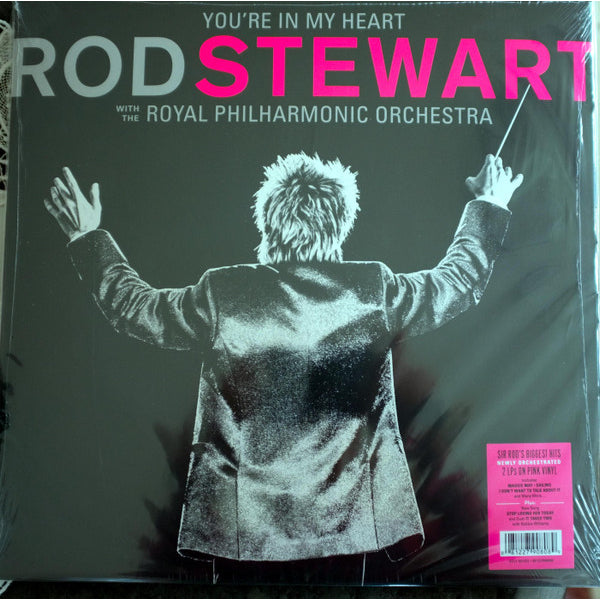 Rod Stewart With The Royal Philharmonic Orchestra – You're In My Heart, 2LP, Pink Color Vinyl, Brand New