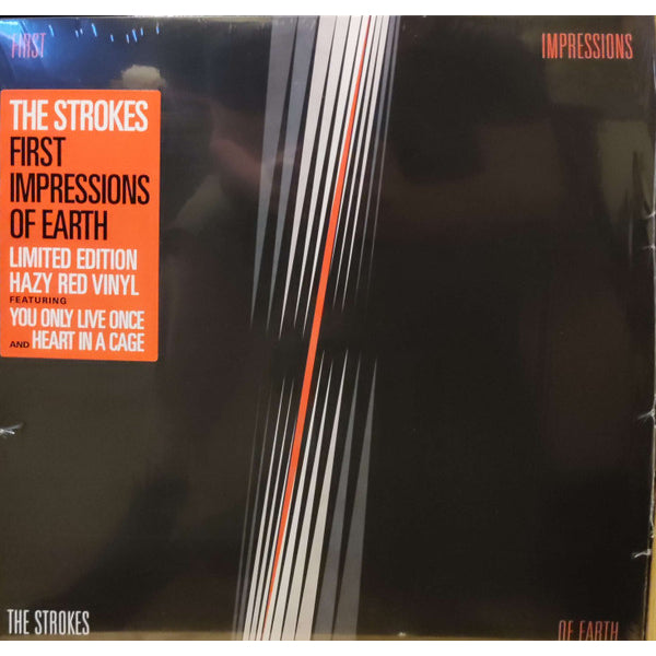 The Strokes – First Impressions Of Earth, LP, Hazy Red Color Vinyl, Brand New