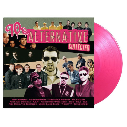 90's Alternative Collected - Various Artist, LP, Translucent Magenta Color Vinyl, Brand New