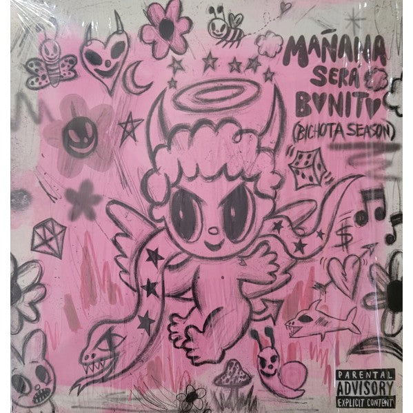 Karol G – Mañana Será Bonito (Bichota Season), LP, Clear Color Vinyl, Brand New