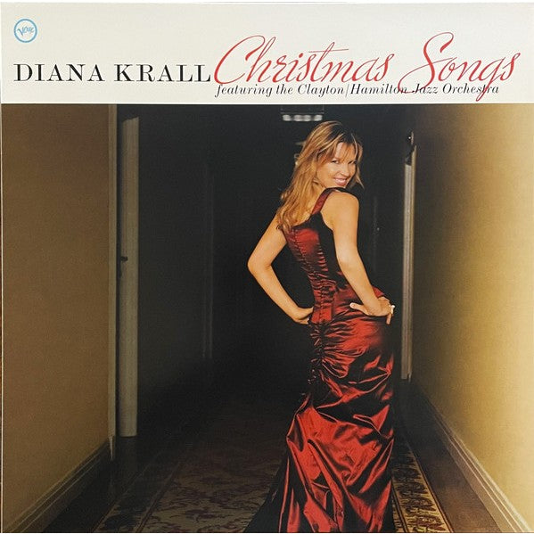 Diana Krall Featuring The Clayton-Hamilton Jazz Orchestra – Christmas Songs, LP, Gold Color Vinyl, Brand New