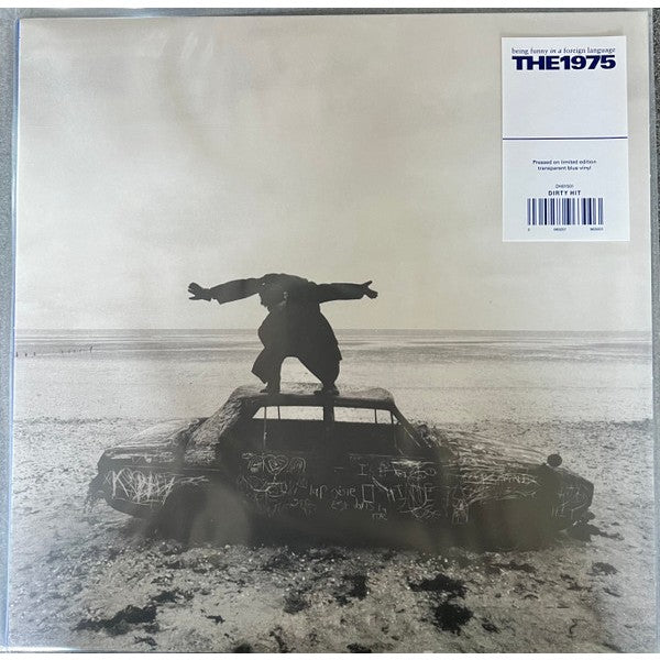 The 1975 – Being Funny In A Foreign Language, LP, Transparent Blue Color Vinyl, Brand New