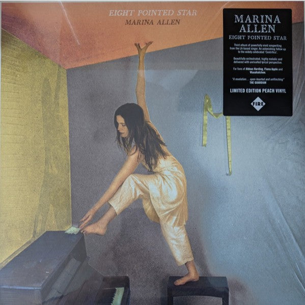 Marina Allen – Eight Pointed Star, LP, Peach Color Vinyl, Brand New