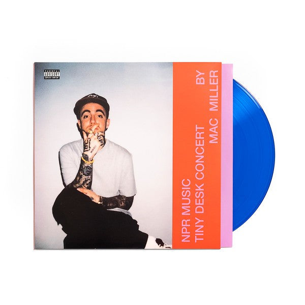 Mac Miller – NPR Music Tiny Desk Concert, EP, Single Sided, Etched, Blue Translucent Color Vinyl, Brand New