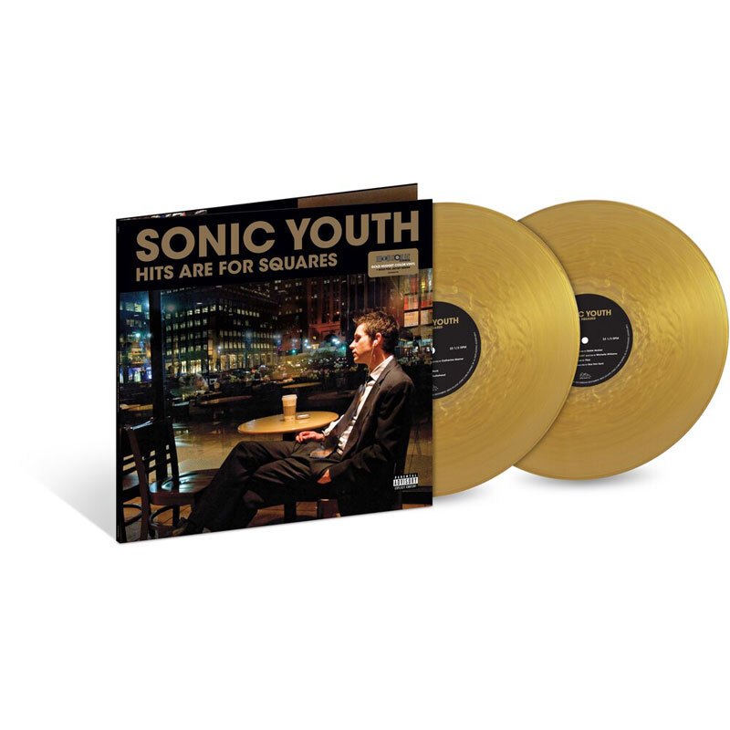 Sonic Youth - Hits Are For Squares, 2LP, Gold Color Vinyl, Brand New