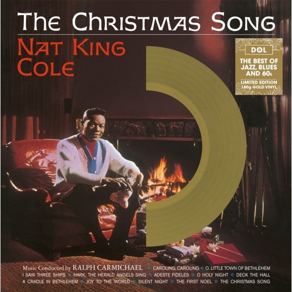 Nat King Cole – The Christmas Song, LP, Gold Color Vinyl, Brand New
