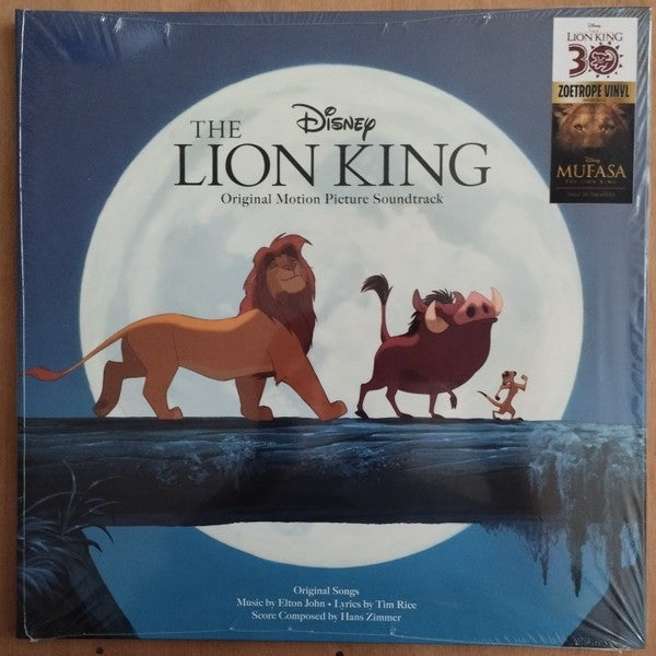OST - The Lion King - Various Artist, LP, Zoetrope, 30th Anniversary, Brand New
