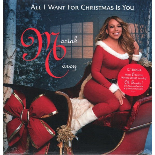 Mariah Carey – All I Want For Christmas Is You, 12", 33 ⅓ RPM, Maxi-Single, Brand New