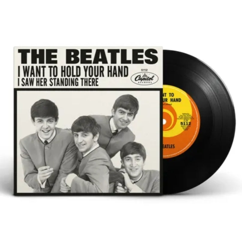 The Beatles - I Wanna Hold Your Hand / I Saw Her Standing There, EP, 45RPM, Brand New