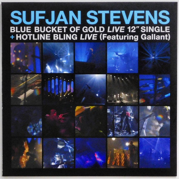 Sufjan Stevens – Blue Bucket Of Gold (Live) / Hotline Bling (Live), 12" Single, Blue Translucen Color Vinyl, Brand New