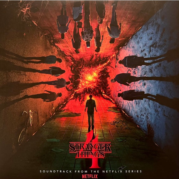 OST - Stranger Things 4 - Various Artists, 2LP, Red Translucent Color Vinyl, Brand New