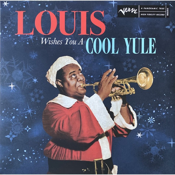 Louis Armstrong – Louis Wishes You A Cool Yule LP, Brand New, red colour