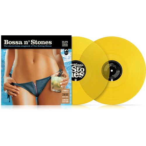 Bossa n' Stones - Various Artist, 180 Gram, Limited Edition Yellow Vinyl, LP, Brand New
