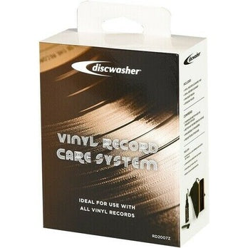 Discwasher Record Care System - BRUSH AND FLUID for Vinyl Record and Stylus. Cleaning and caring