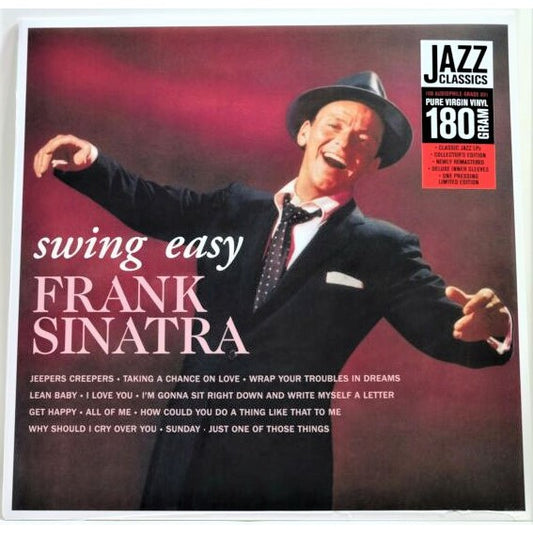 Frank Sinatra. Swing easy. 180G VINYL RECORD LP. JAZZ CLASSIC AUDIOPHILE