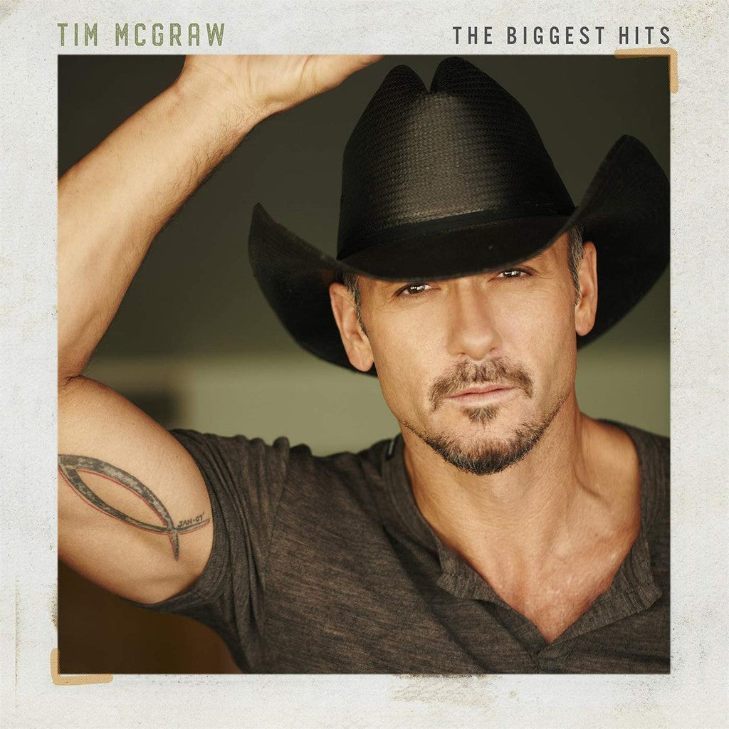 Tim McGraw. Biggest Hits LP VINYL RECORD New Sealed Import